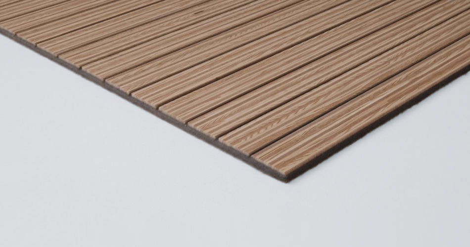 Acoustique - Feutre de laine flexible pour mur, plafond, meubles et forme très incurvée ou flexible